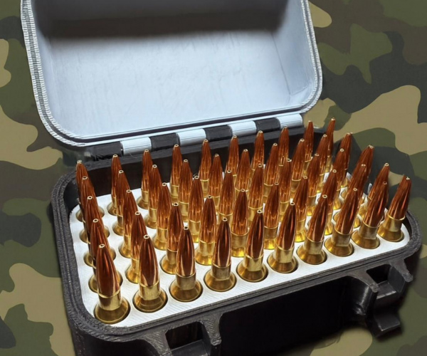 50-Round Ammo Case – Rugged & Reliable